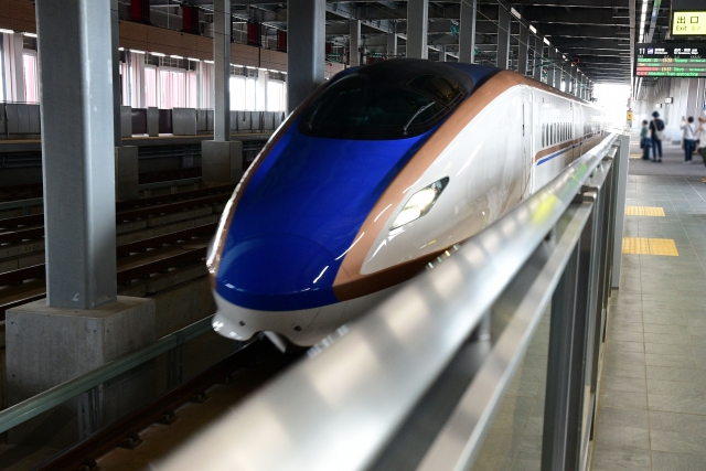 北陸新幹線加賀温泉駅